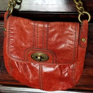 Maddox long live vintage Fossil shoulder bag - Small Nice Leather